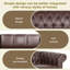 Canapé Chesterfield 84,65 po-114249311