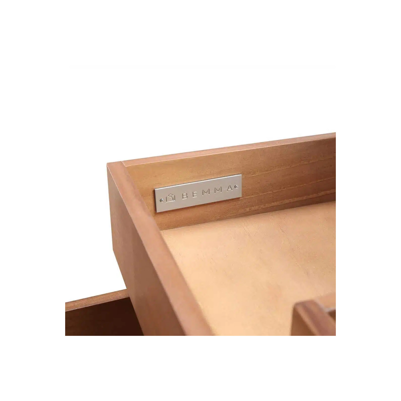 Terra 36'' Single Bathroom Vanity, Walnut, Brushed Nickel, Calacatta Quartz/Widespread Faucet Mount
