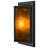 Wedge Wrought Iron Flush Mounted Sconce