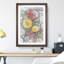 Sliced Citrus Fruits in Abstract - Picture Frame Graphic Art Print-55739622-55739623