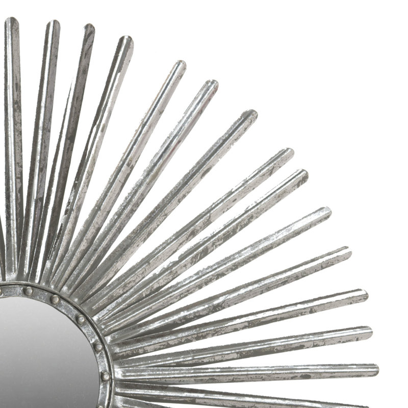 Miroir mural contemporain, Argent