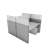 Cubicle Wall Panel Extender with Standard Brackets-60508321-60508315