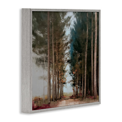 «Tall Trees Pathway», estampe numérique, conception de Kim Curationa