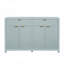 Armoire de rangement polyvalente cannelée avec tablettes réglables et grande capacité, parfaite pour un décor moderne et fonctionnel-660787639