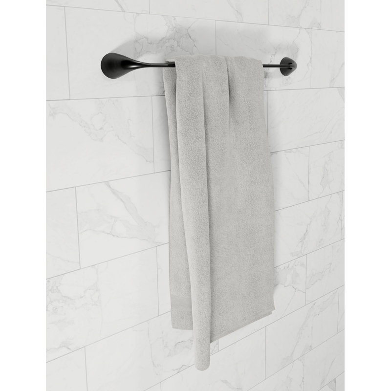 Ensemble d'accessoires de salle de bain Nicolai, Noir mat