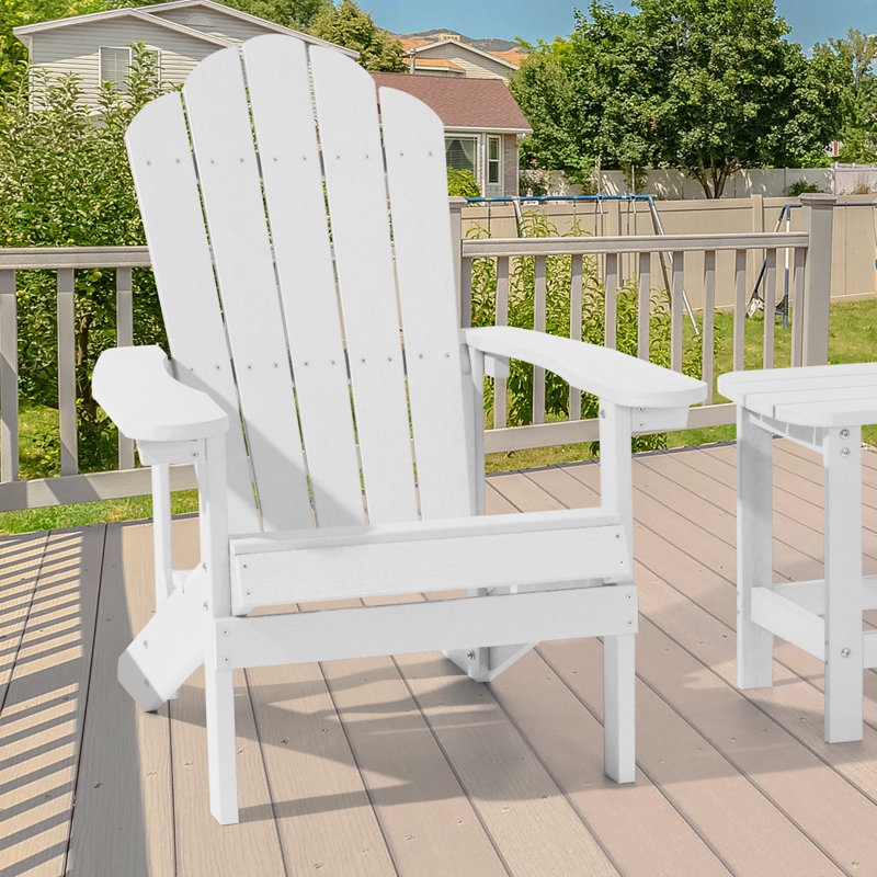 Chaise Adirondack Hatolina, Blanc
