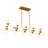 15-light Linear Kitchen Island Chandelier-16440058
