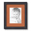 Cadre pour photo simple 6 "x 8" en bois mat-70816276