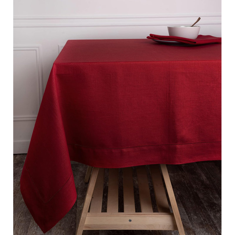 Nappe D'Moksha Homes, L 90 po x l 60 po, Rouge