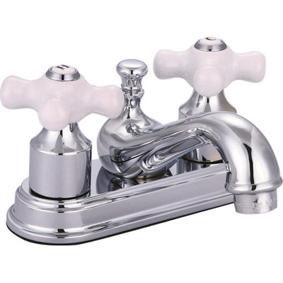 Castille Centerset 2-handle Bathroom Faucet with Drain Assembly