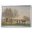 «Cows in a Marshy Landscape» par Jean-Baptiste-Camille Corot, toile tendue avec châssis, v. Milieu du 19e siècle-1550152549-1550152548-1550152571