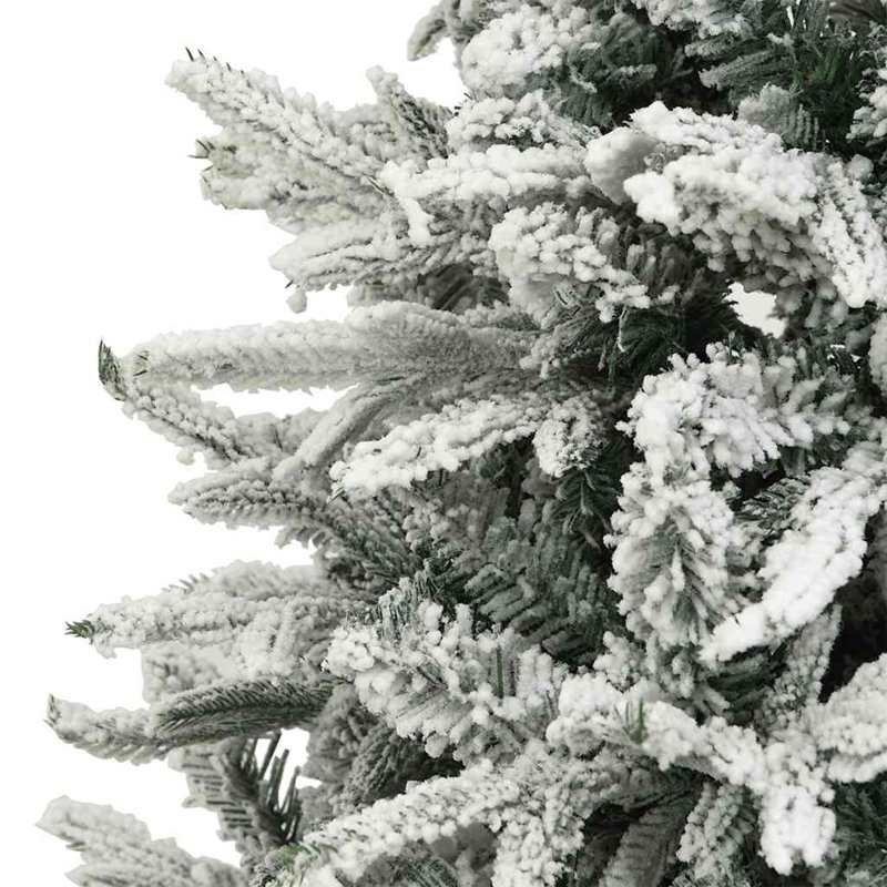 Ensemble d'arbres de Noël artificiels avec boules vidaXL - vert 70,87 po