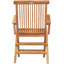 California Outdoor Teak Dining Armchair