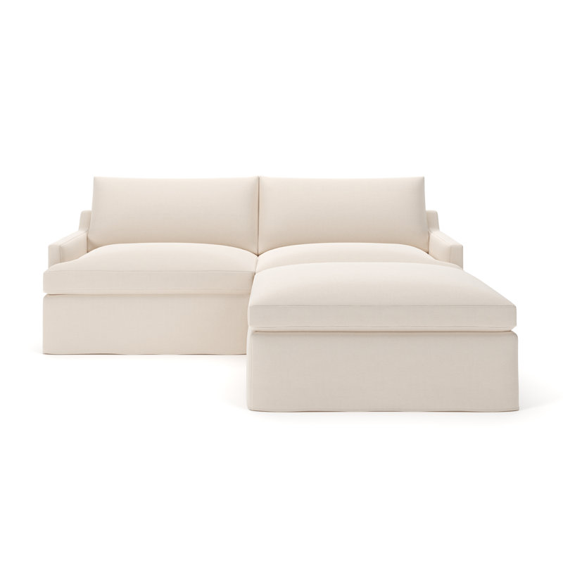 Wrenley 3-Piece Sectional, Canvas Canvas Sunbrella® Canvas