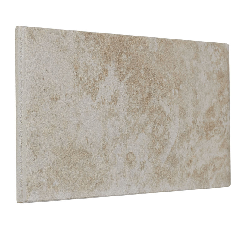 Carreau de céramique 3 "x 6" Cromwell, Roche blanche