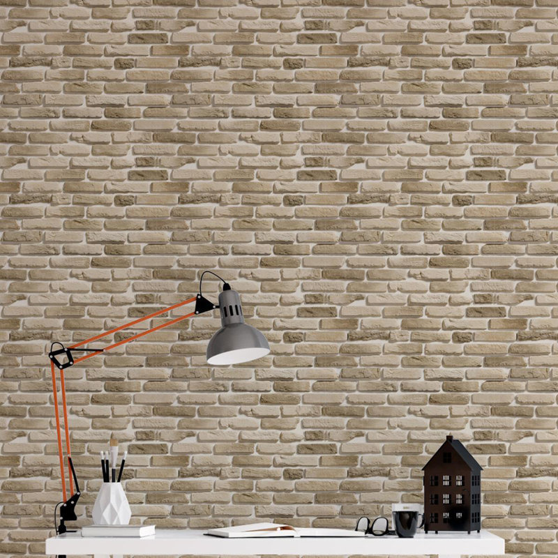 Rouleau de papier peint adhésif doux L 126 po x l 24 po Porum