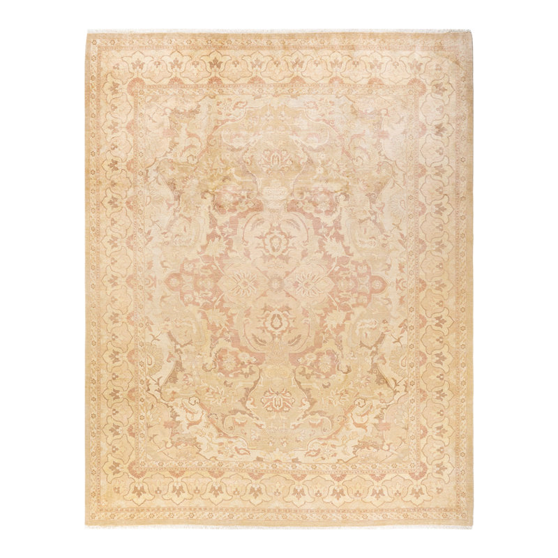 Eclectic One-of-a-Kind 9' 1" X 11' 7" Hand Knotted Area Rug
