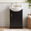 Meuble-lavabo de salle de bain avec lavabo épais en céramique et armoire peu encombrante-1474419467
