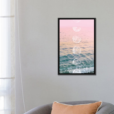 « moontime beach », reproduction d’impression sur toile