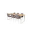 Kanorado 6 - Person Dining Set