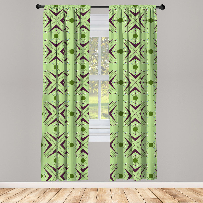 Semi-Sheer Rod Pocket Sliding Panel, 28" x 84"