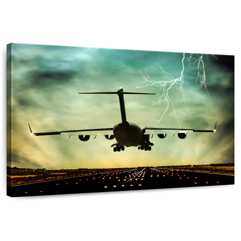 Mehar Last Flight Plane, 26" H x 39" W