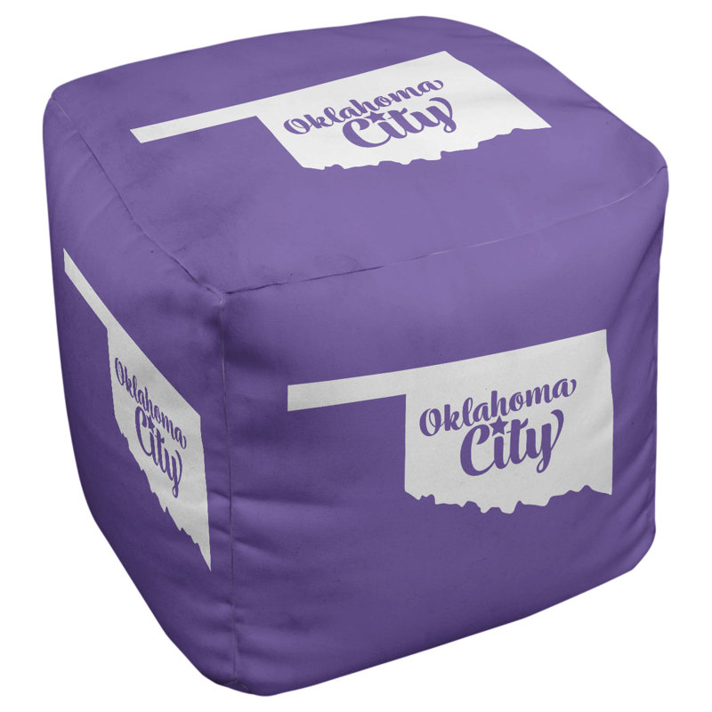 Repose-pieds à cubes oklahoma city oklahoma, Mauve