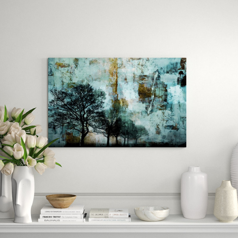 Winter Sky Print by Sofia Fox, Outdoor, 24" H x 37" W x 1.5" D