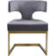 Chaise d'appoint en velours Alexandra-1886831678-1886831677