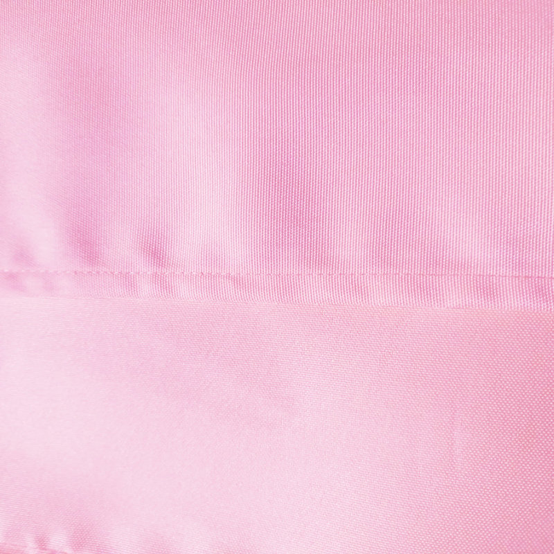 4Ft, 6Ft, 8Ft Fitted Tablecloth Polyester Rectangular Table Cover For Dining Wedding Banquet Party, Pink, 72" x 30"