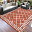 Tapis d'extérieur imperméable à l'eau Patio Tapis de paille en plastique réversible Tapis de camping rétro-1965257264-1965257267