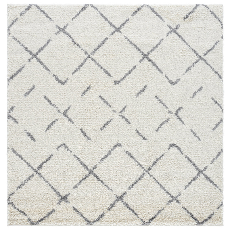 Tapis d'intérieur à poils longs Arizona, Carré 6 pi 7 po