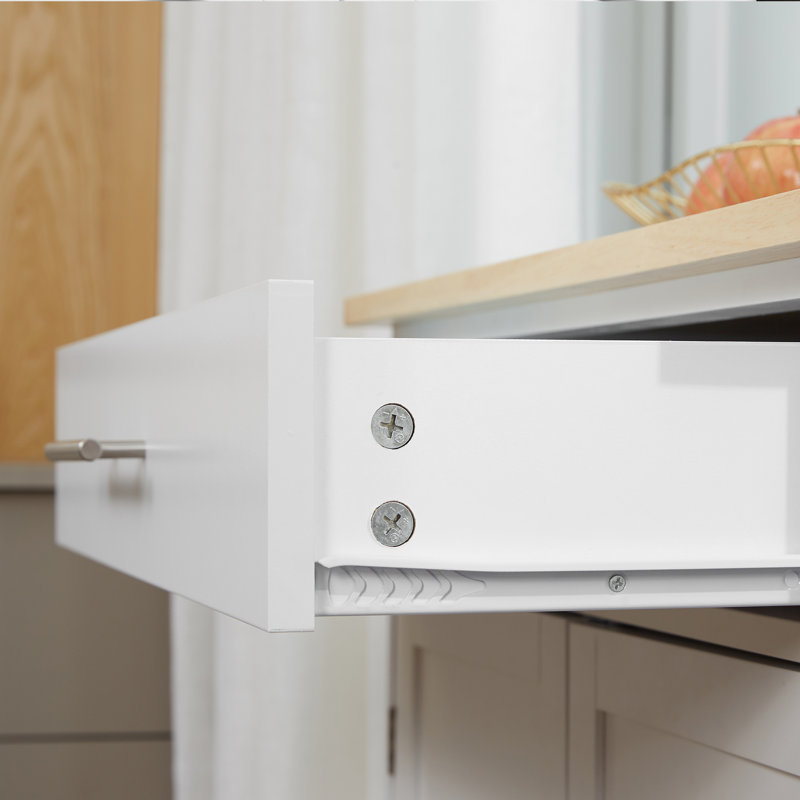 Cheng Kitchen Island, White