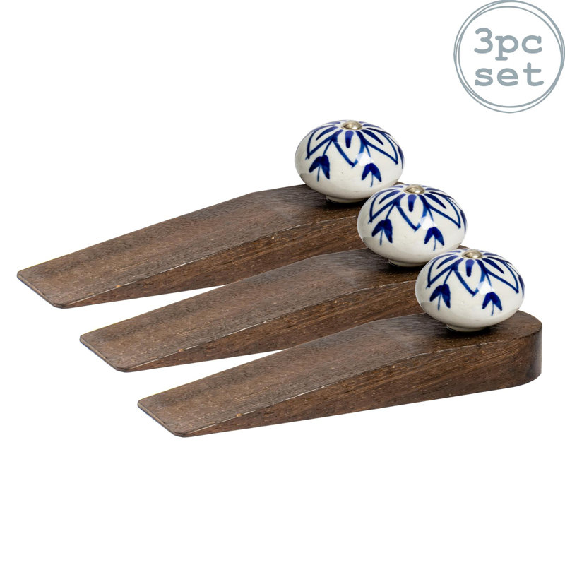 Nicola Spring - Wooden Door Stops