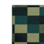 Tapis d'intérieur et d'extérieur à carreaux vert