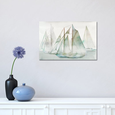 Glide I 1 Piece Wrapped Canvas Panoramic Painting
