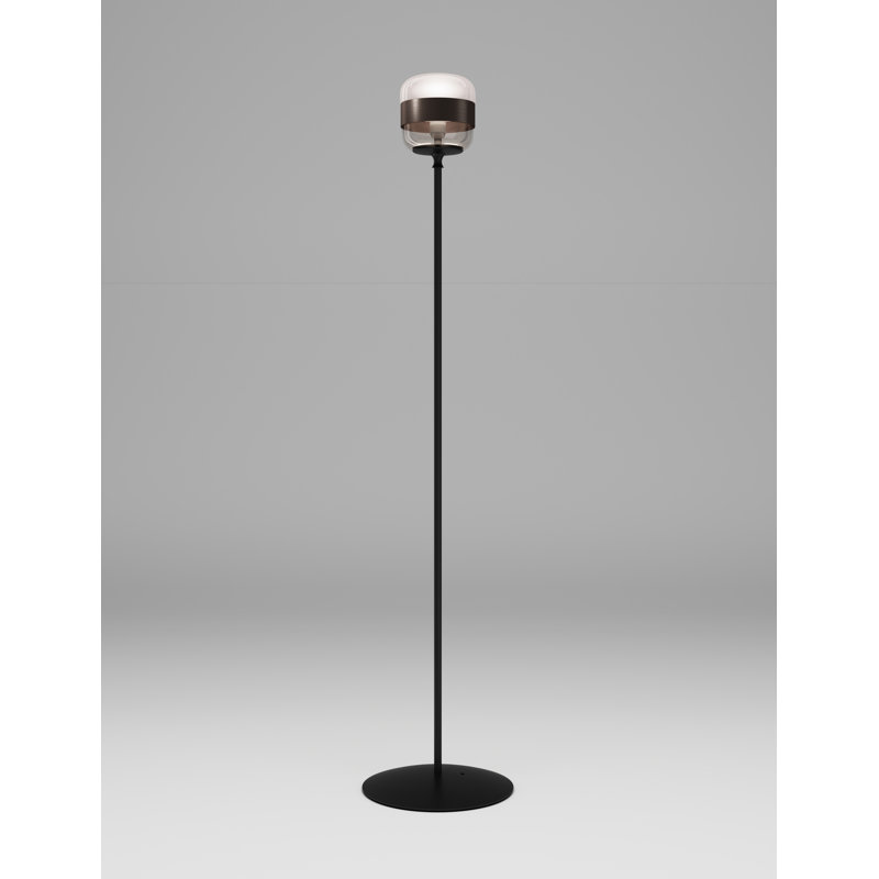 Futura Floor Lamp, Smoky Brown