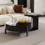 Table basse ronde en pierre micro-cristalline-106954857-106954859