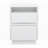 Rotatable Nightstand End Table Bedside Table Night Table 2 Drawer Dresser Wood Nightstand-445995051