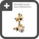Align M-CORE 3-Series 2-Handle Shower Trim With Integrated Transfer Valve, Valve Required