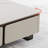 Modern minimalist rock slate coffee table TV stand