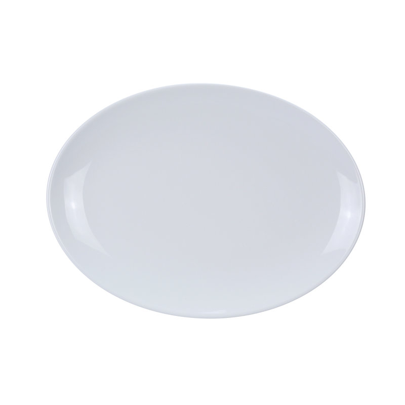  Plateau en mélamine à motif coupé, L 16 po x l 12 po x H 1 po