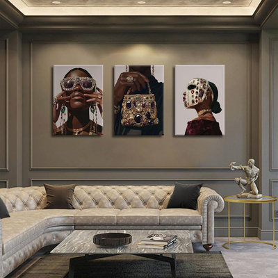 3 Piece Wrapped Canvas Print
