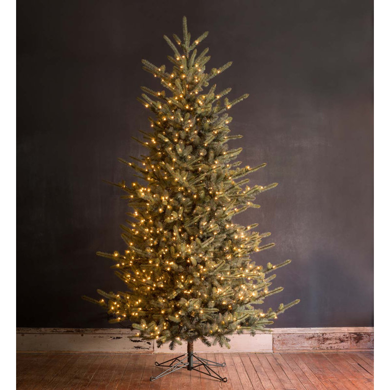 Lighted Artificial Christmas Tree, 10' H