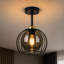 Glass Semi Flush Mount-1421647280-1421647283-1421647286
