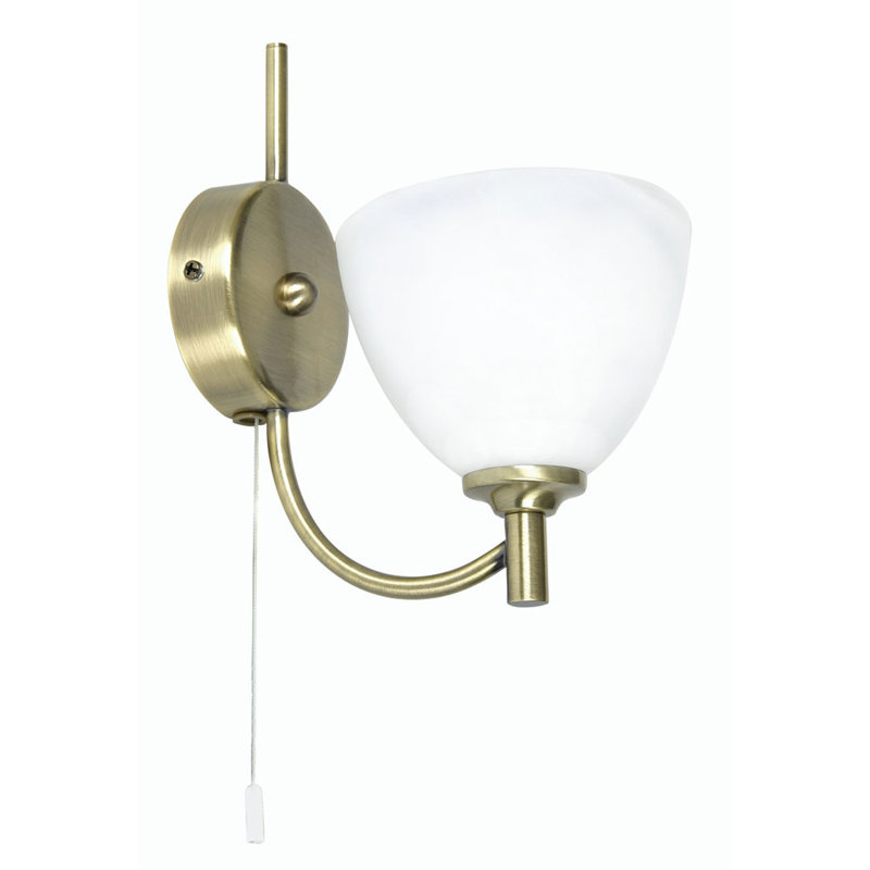 Bradenville Armed Sconce, Antique Brass
