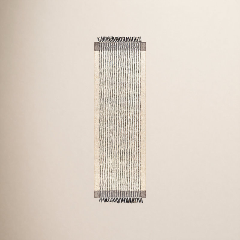 Tina Wool Striped Indoor Rug, Runner 2'6" x 8'
