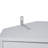 Grey Bathroom Storage Cabinet With Adjustable Shelves And Hidden Toiletries Space Multi-functional Compartments-524798872