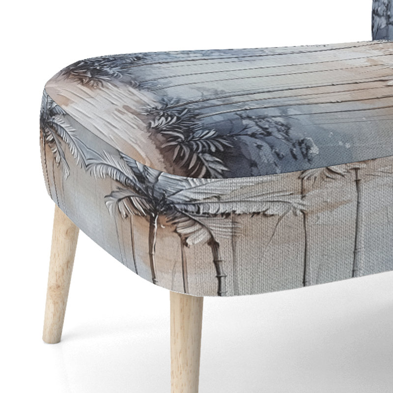 Chaise d'appoint Palm Trees - Tropical, Side Chair Armless