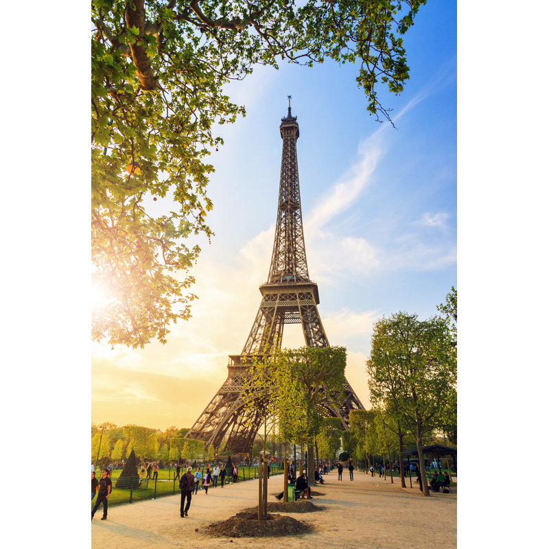 Tour Eiffel - Photographie sur toile tendue, L 8 po x H 12 po